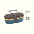 Warstwowy lunch box sztućce