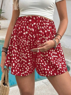 Czerwone spodenki wzór (L)