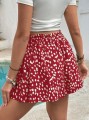Czerwone spodenki wzór (L)