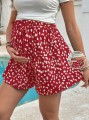 Czerwone spodenki wzór (L)