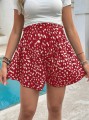 Czerwone spodenki wzór (L)