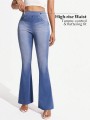 Niebieskie legginsy dzwony (28)