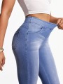 Niebieskie legginsy dzwony (28)