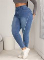 Jeansowe dopasowane spodnie (2XL)