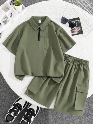 Dwuczęściowy komplet khaki (9L)