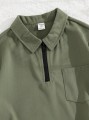 Dwuczęściowy komplet khaki (9L)