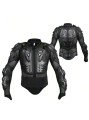 Czarna zbroja motocyklowa (2XL)