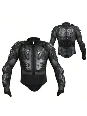 Czarna zbroja motocyklowa (2XL)