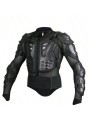 Czarna zbroja motocyklowa (2XL)