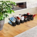 Czarny organizer na buty 5 sztuk
