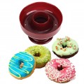Brązowa foremka do donutów