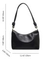 Czarna torebka typu hobo