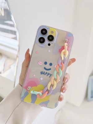 Kolorowe etui łańcuszek Galaxy A53 5G