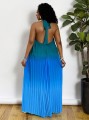 Plisowany kombinezon ombre (1XL)