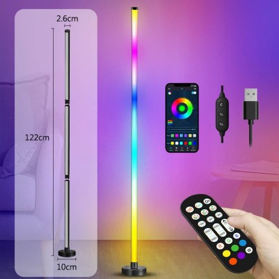 Stojąca kolorowa lampa led