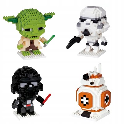 Kolorowe klocki Star Wars 4 pack