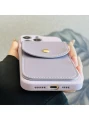 Liliowe etui Galaxy Note 10 kieszonka