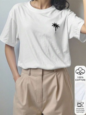 Klasyczny biały t-shirt bawełna (S)