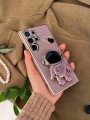 Fioletowe etui uchwyt Huawei P30 Pro