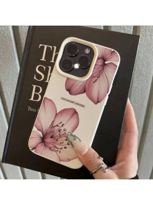 Beżowe etui kwiaty Galaxy A36 5G