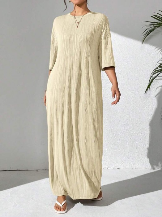 Prosta sukienka maxi (S)