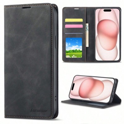 Czarne etui na telefon iPhone 15 Pro Max