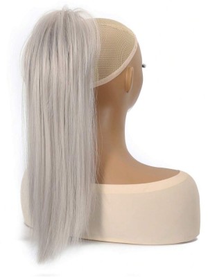 Doczepiany kucyk popielaty blond