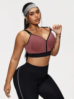 Melanżowy bralet regulowane ramiączka (3XL)