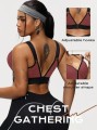 Melanżowy bralet regulowane ramiączka (3XL)