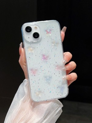 Bezbarwne etui motyle iPhone 14 