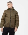 Pikowana kurtka khaki logo (L)