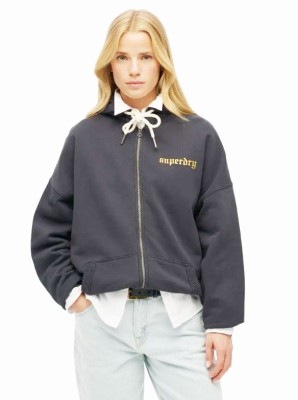 Szara bluza oversize logo (38)