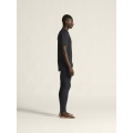 Czarne logowane legginsy (M)