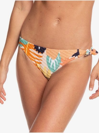 Kolorowe figi bikini wzór (S)