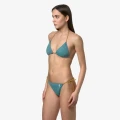 Szałwiowy wiązany komplet bikini (36)