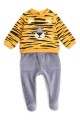 Kolorowy komplet wzór (3-6M)
