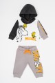Komplet dresowy nadruk (6-9M)