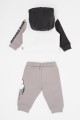 Komplet dresowy nadruk (6-9M)