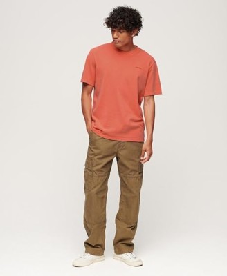 Pomarańczowy t-shirt vintage (M)