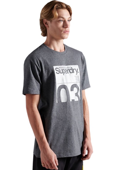 Szara koszulka logo (L)