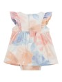Kolorowa sukienka body 2w1 (0-3M)