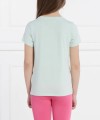 Miętowy t-shirt nadruk (8L)