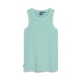 Miętowa koszulka bez rękawów (M)
