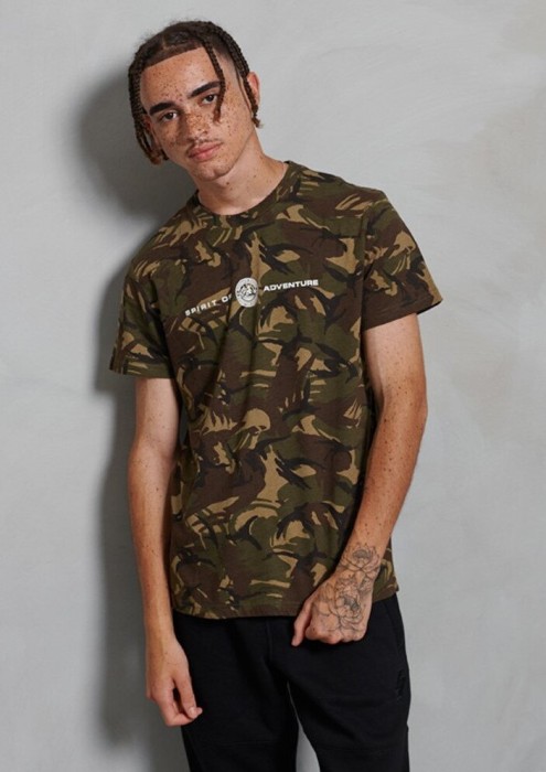 Bawełniana koszulka moro (S)