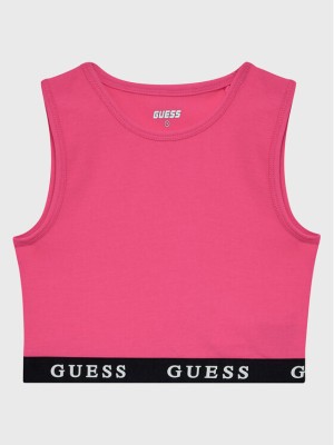 Fuksjowy logowany top (8L)
