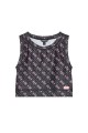 Czarny top wzór (16L)