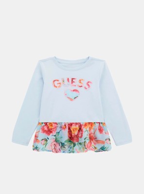 Błękitny t-shirt hafty (3-6M)