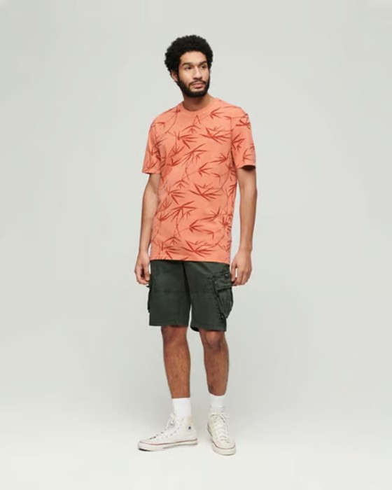 Ciemnozielone spodenki bojówki (28)