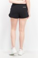 Czarne logowane dresowe szorty (L)