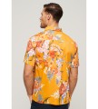 Żółta koszula kolorowy wzór (L)
